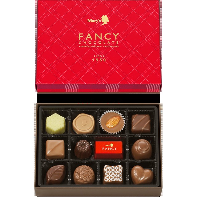 日本代购玛丽mary s Fancy chocolate巧克力 12/24/40 情人跳跳糖 零食/坚果/特产 巧克力制品 原图主图