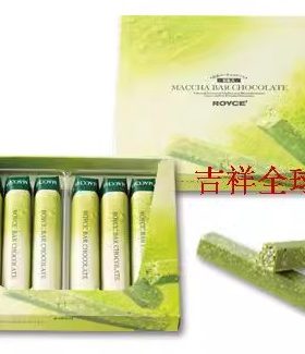 日本ROYCE巧克力棒棍抹茶榛果