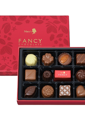 现货日本代购玛丽mary s Fancy巧克力 情人节新年圣诞礼盒 跳跳糖