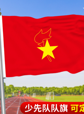 少先队队旗大队旗中队旗小队旗2号3号4号大队旗90*120学生队旗定制