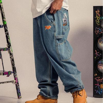 FCP skateco. Middle finger jeans 中指牛仔裤