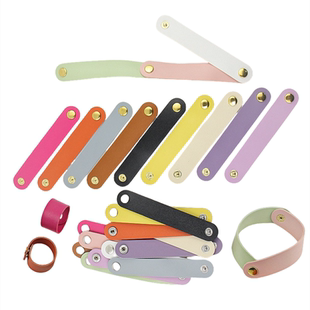 新款皮扣丝巾扣广告牌吊牌皮条装饰扣多用皮按扣调节扣包固定扣带