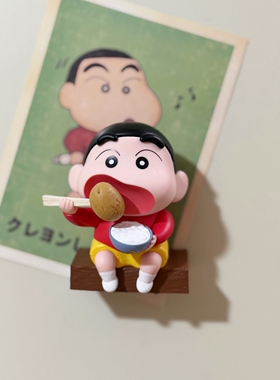 可爱蜡笔小新公仔冰箱贴创意吃土豆小新磁贴动漫磁吸洞洞板入户门