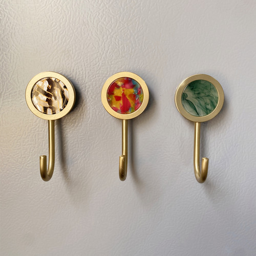 铁黄铜钩冰箱贴质感金属