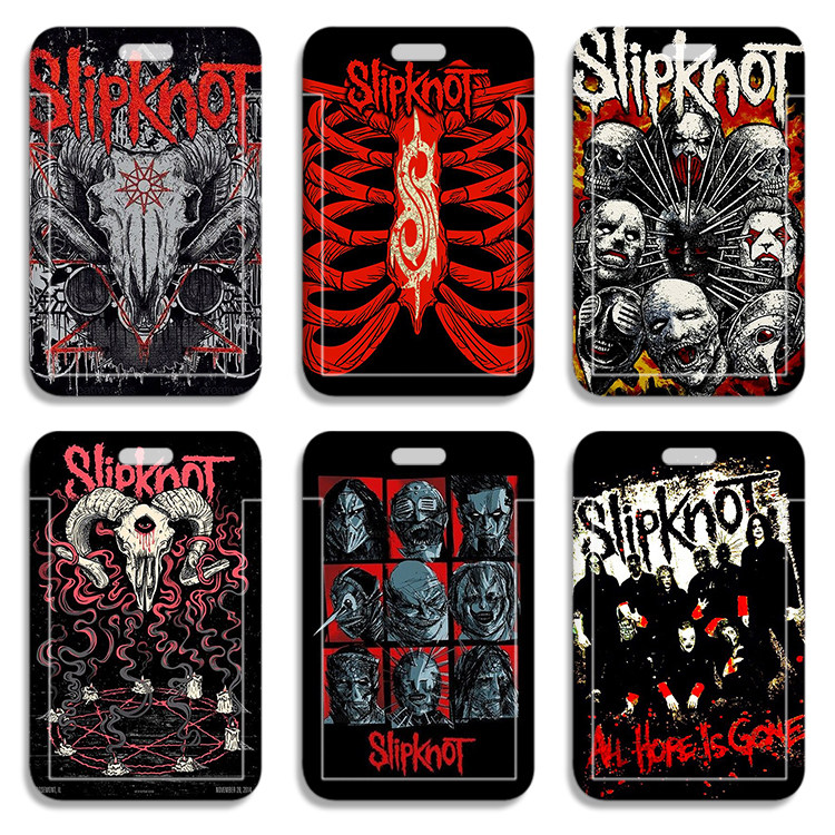 Slipknot活结乐队公交卡套学生卡套 地铁卡套 工作证件硬卡套卡包