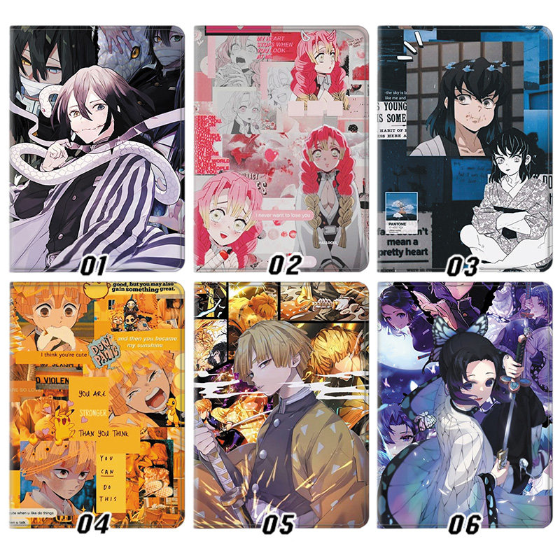 PT690 鬼灭外壳适用ipad10.2软air345第十代保护套matepad11笔槽mini6小米7pro13寸10.9荣耀9小新联想