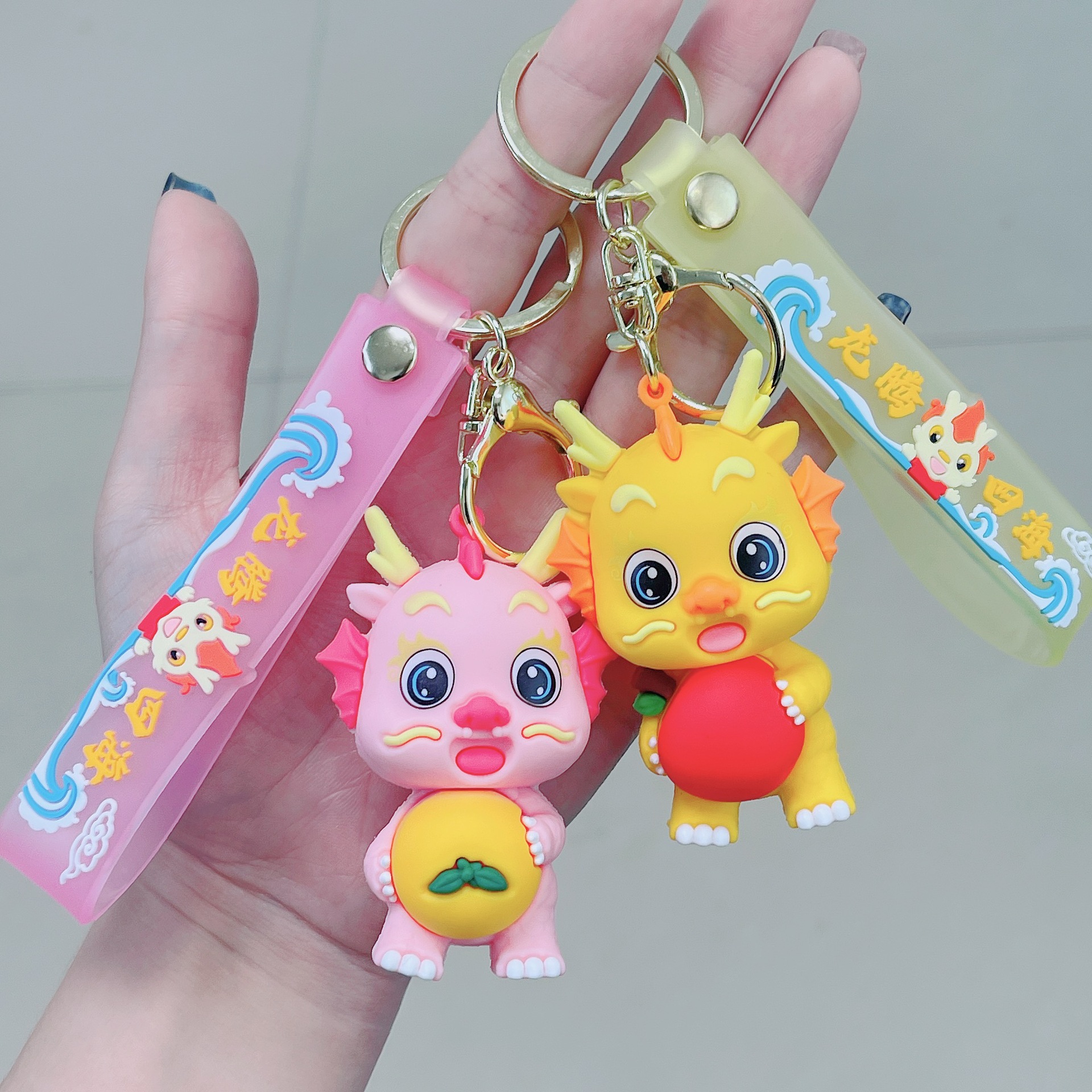 水果小龙卡通公仔立体高级感