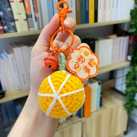 Висящая пряжка+апельсиновый колокол+желание быть апельсином