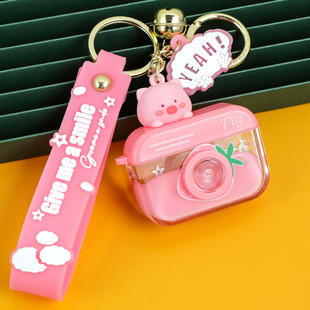 入油相机可爱漂浮送女友钥匙扣挂件礼物漂流仿真照相机拍立得锁扣