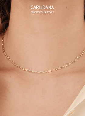 ins欧美风极简风搭配链叠带