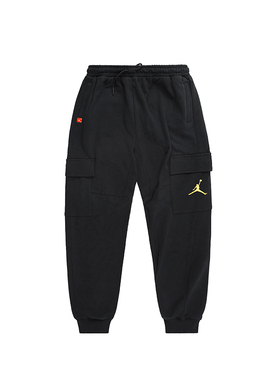 Nike耐克大童春秋季 Jordan 束脚休闲运动长裤JD2312084GS-001
