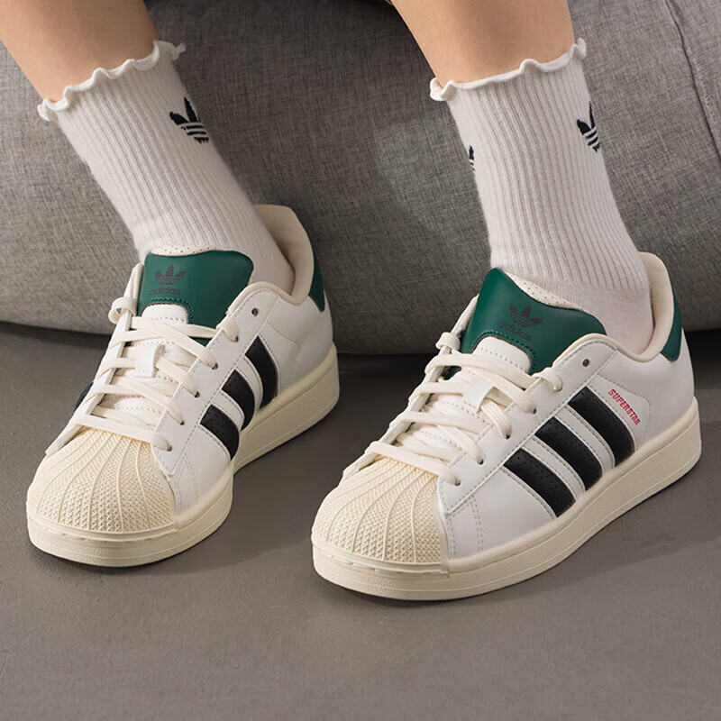 阿迪达斯ADIDAS三叶草男女贝壳头SUPERSTAR II运动休闲板鞋JP9188