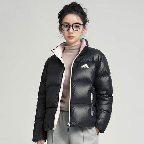 阿迪达斯adidas女装2025冬季新款Dance DOWN J保暖羽绒服KQ5506