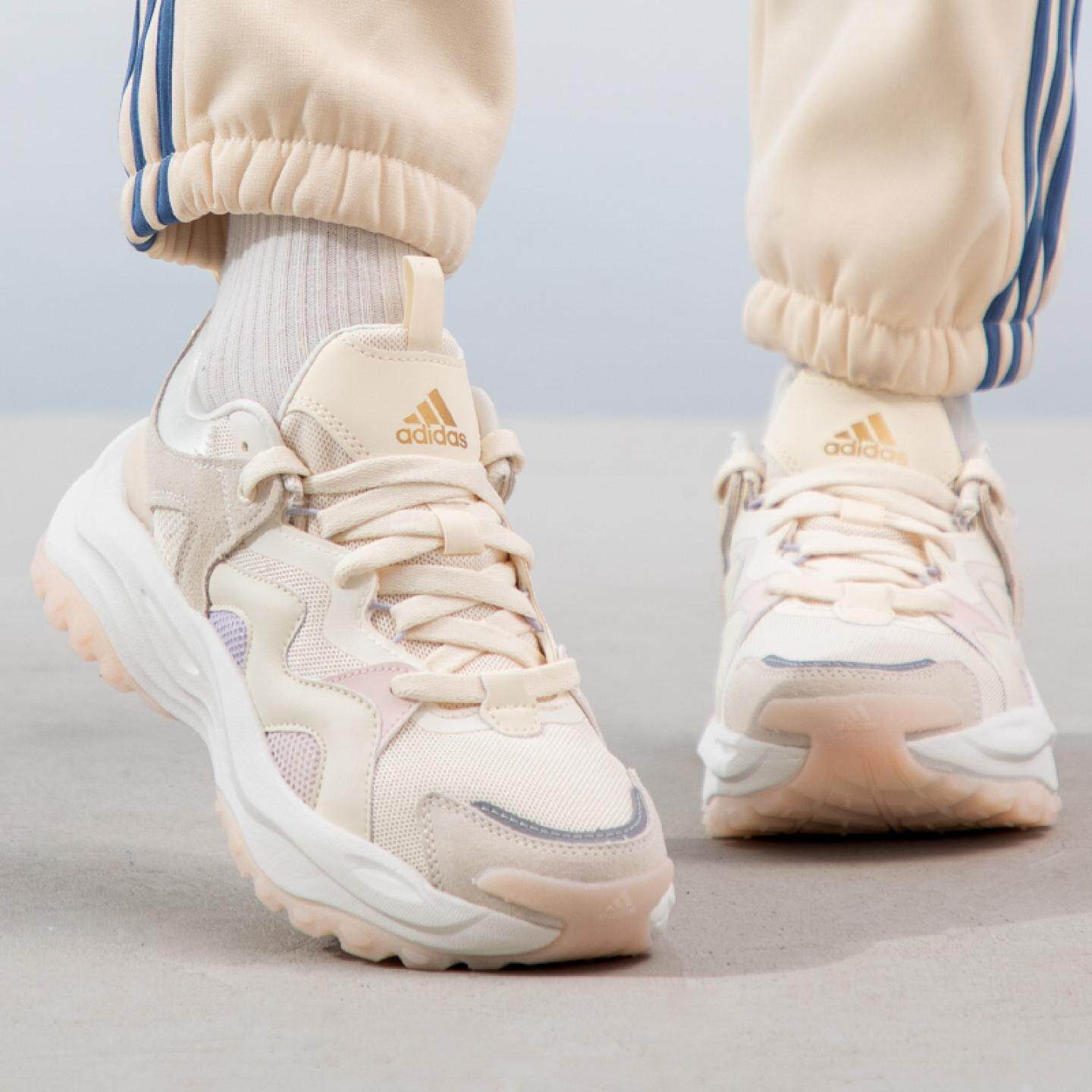 阿迪达斯跑步鞋女鞋24春季千层底户外健身运动鞋缓震休闲鞋IE3460,运动鞋new,跑步鞋,淘宝优惠券,粉丝福利购,淘宝优惠卷