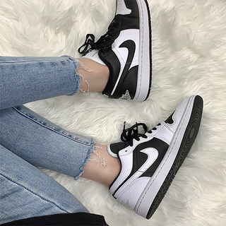 耐克Air Jordan 1 Low AJ1黑白阴阳熊猫男女低帮篮球鞋DR0502-101