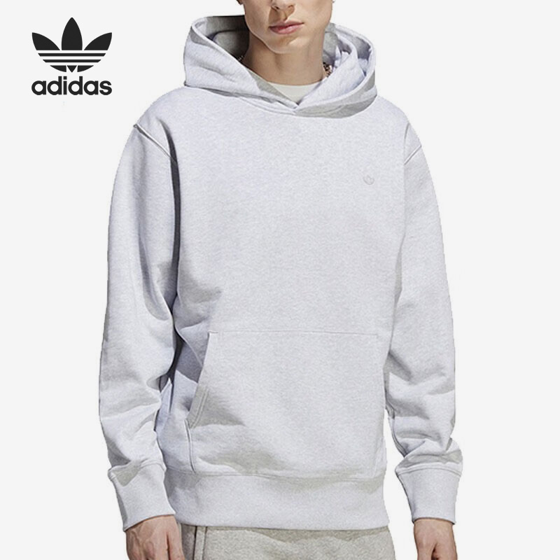 Adidas/阿迪达斯春季新款男子休闲运动连帽卫衣IB2008