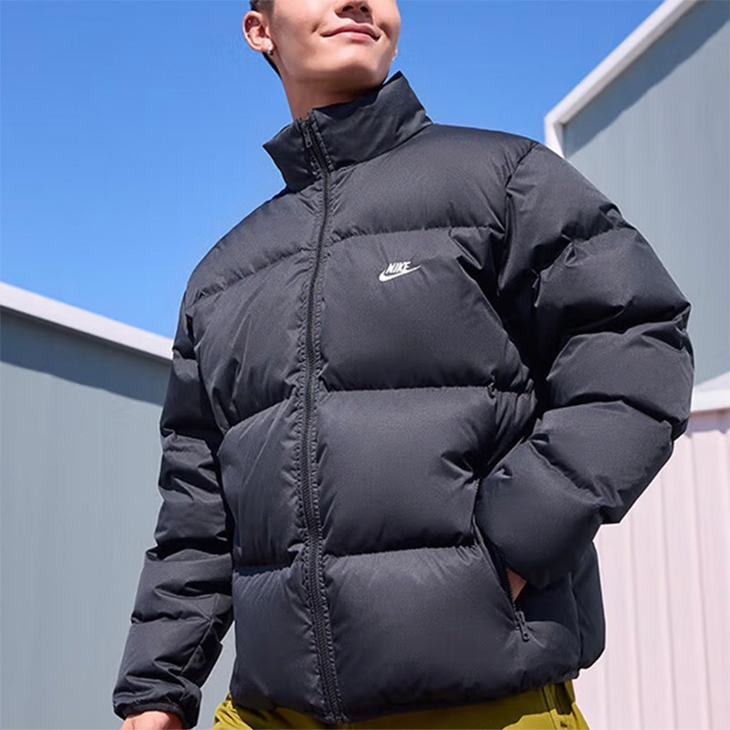 Nike耐克男子外套2024冬季新款保暖夹克运动休闲羽绒服FZ5029-010