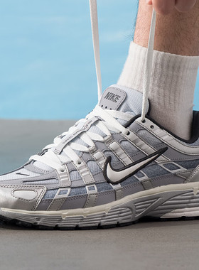 Nike耐克男子2025秋季新款 P-6000 户外低帮防滑休闲鞋IH4465-095