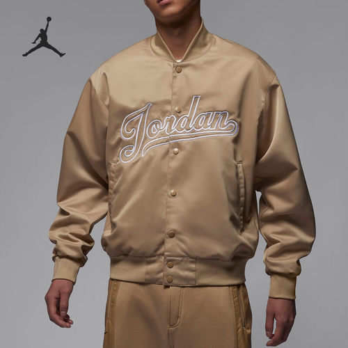耐克AJ运动服防风刺绣秋冬休闲夹克宽松棒球服外套 FN4660-244