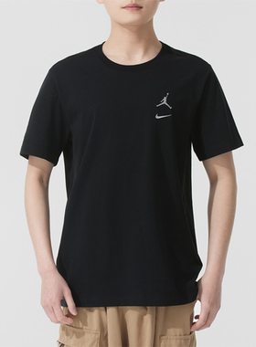 Nike耐克短袖男夏季新款 Jordan 字母印花宽松休闲半袖T恤IB8915