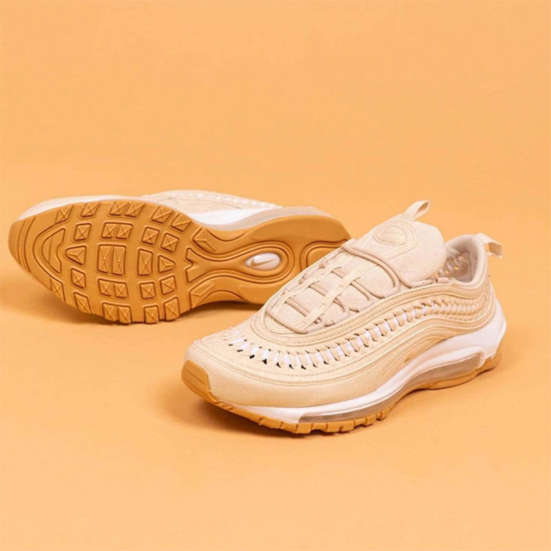 Nike耐克气垫跑步鞋女子AIR MAX 97子弹头复古休闲鞋 DC4144-200-封面