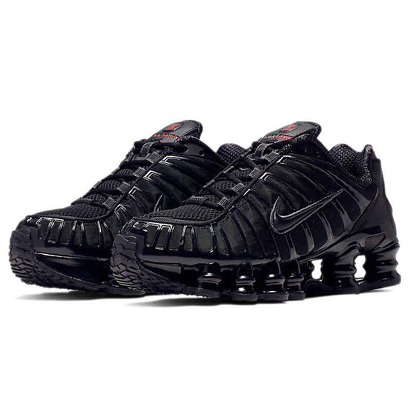 Nike耐克跑步鞋女 SHOX TL 气垫缓震低帮运动休闲鞋AR3566-002