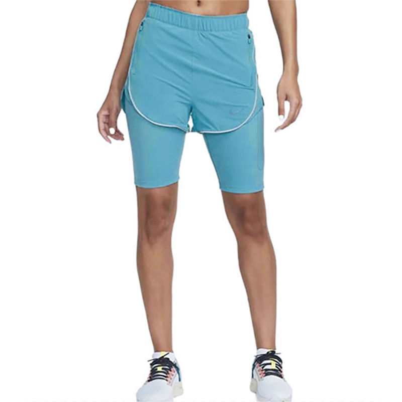 Nike耐克女子速干训练二合一紧身内衬休闲运动跑步短裤DQ5936-424
