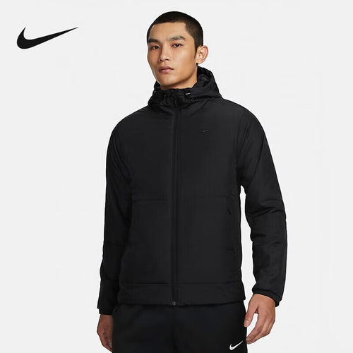 耐克NIKE棉服新款运动服连帽休闲舒适夹克加厚保暖外套FB7545-010