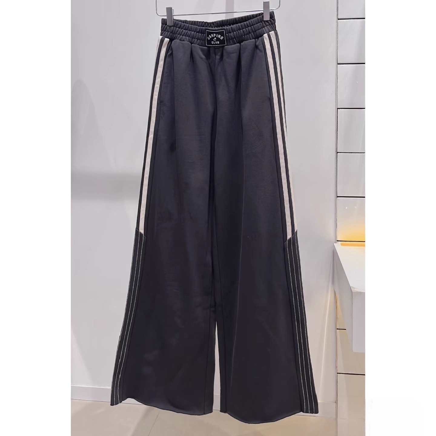 3H1Q406吊牌1090小地素dzzit专柜正品2023春黑色休闲裤