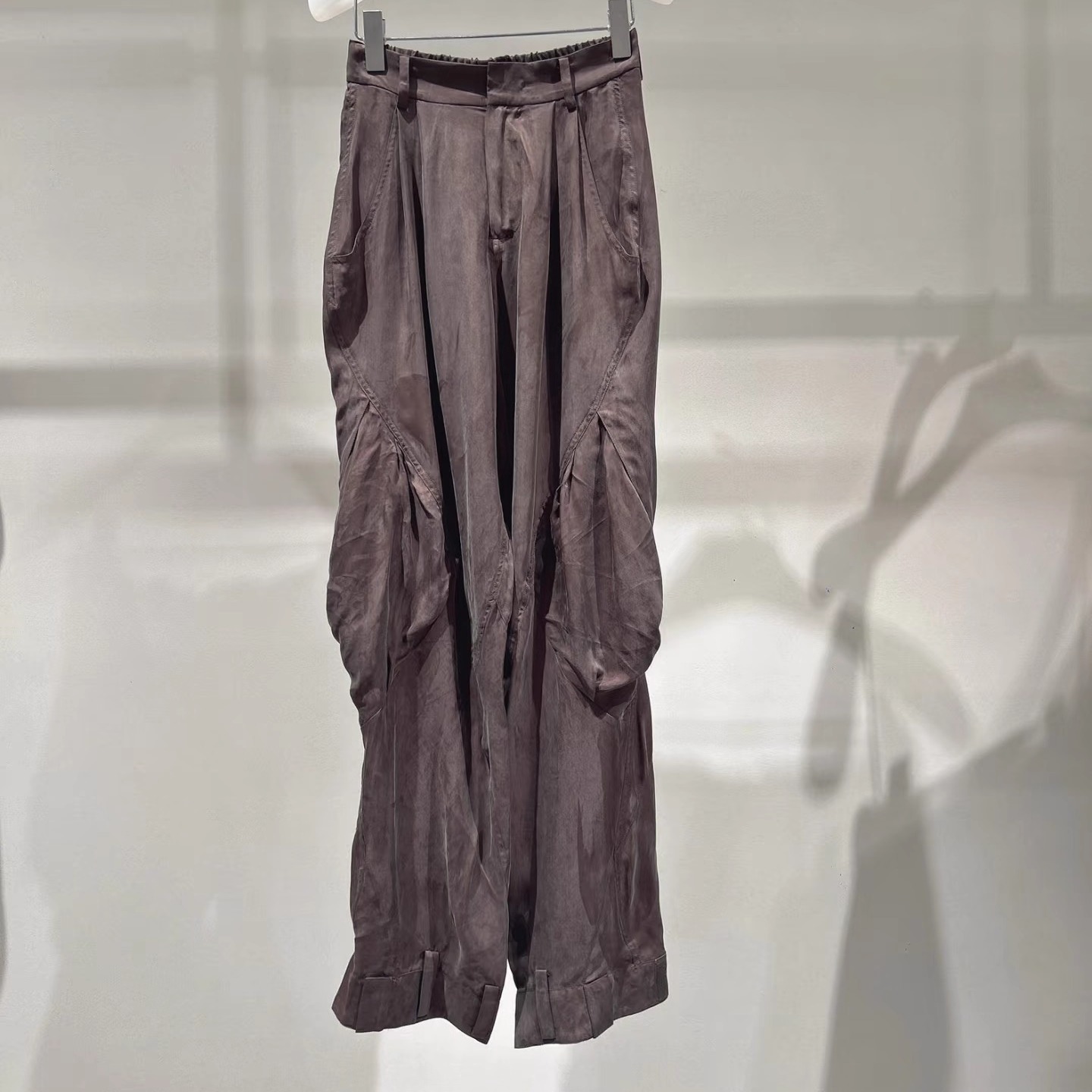 2J2Q405吊牌1799大地素DAZZLE专柜正品2025夏女长裤