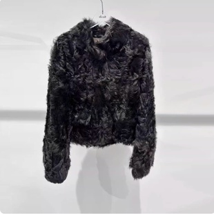 3J4M302吊牌8995小地素dzzit专柜正品 2025冬二波女士皮草外套