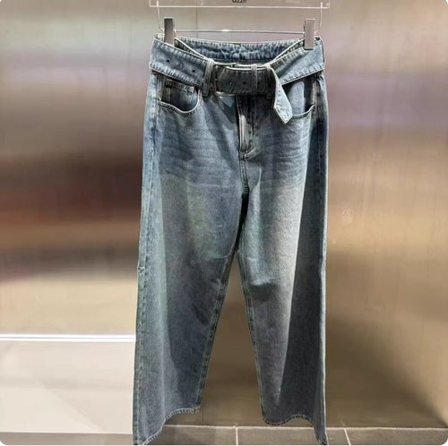 3J3R812吊牌995小地素dzzit专柜正品2025秋一波女士牛仔裤