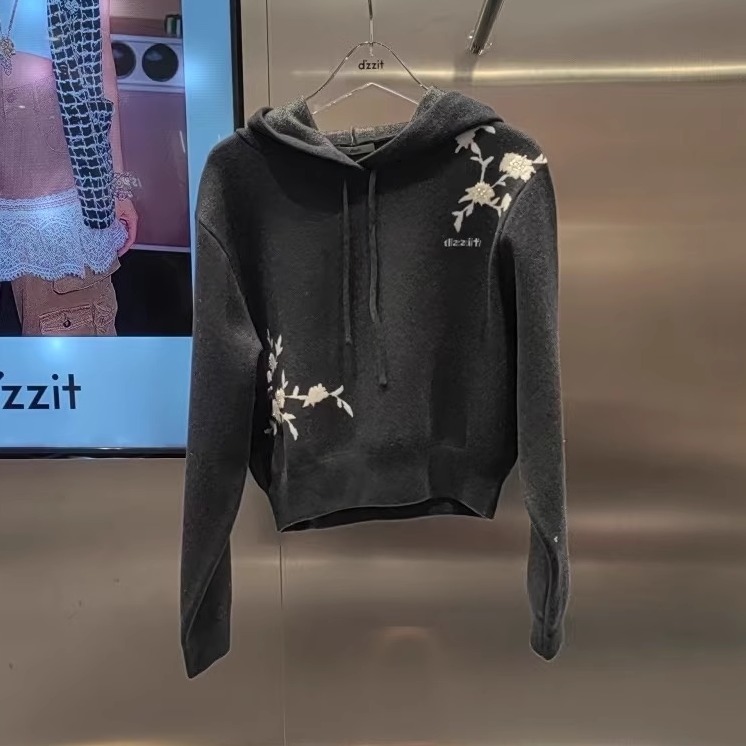 3J1E428吊牌1390小地素dzzit专柜正品2025春女士毛织长袖