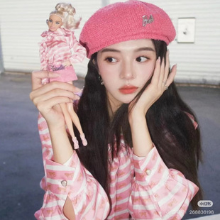 3H3Z501吊牌495小地素dzzit专柜正品 2023秋女士帽子配饰