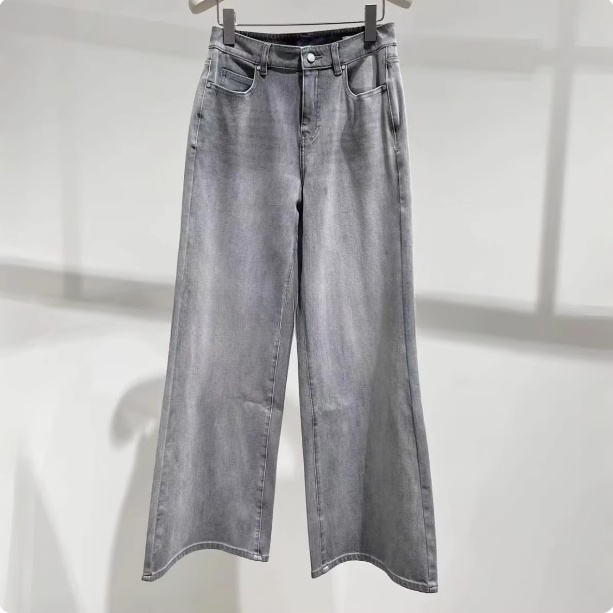 2J2R505吊牌1299大地素DAZZLE专柜正品2025夏女牛仔喇叭裤