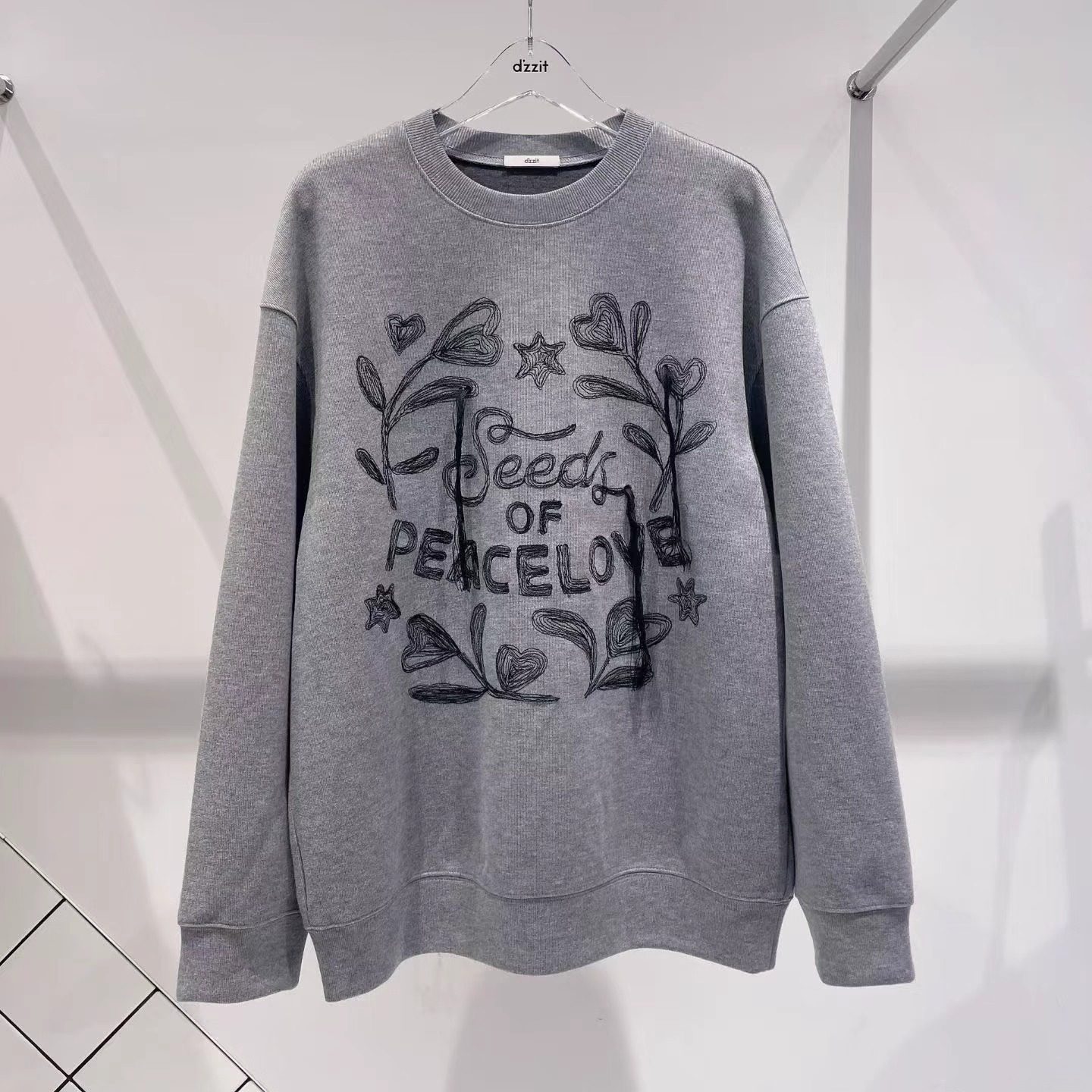 3J4J114吊牌1095小地素dzzit专柜正品2025冬四波长袖休闲上衣