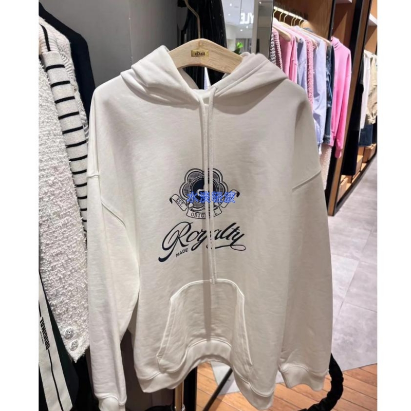 3H4J303吊牌1290小地素dzzit专柜正品2023冬女士卫衣裙宽松偏长
