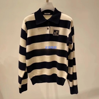 3I4E406吊牌1290小地素dzzit专柜正品2024冬女士针织套头衫火