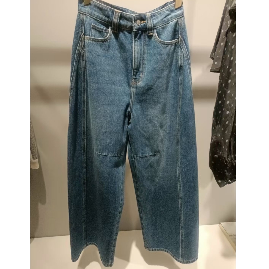 2J1R805吊牌1399大地素DAZZLE专柜正品2025春女士宽松舒适牛仔火