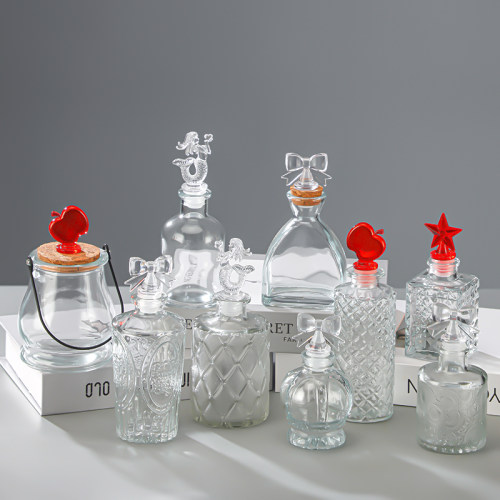 包邮DIY许愿瓶 木塞创意星空瓶漂流瓶幸运星吸水珠彩虹瓶材料