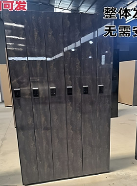 台球杆会员存杆柜感应密码锁展示柜球杆架子九球杆盒箱包存放球杆