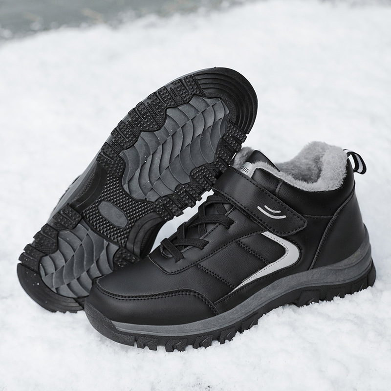 棉鞋冬季女大码妈妈保暖健步鞋男