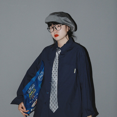 色织涤纶休闲糖果波点