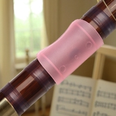 笛膜保护器CDEFG调笛膜保护套笛膜胶笛膜保护盖竹笛配件颜色随机