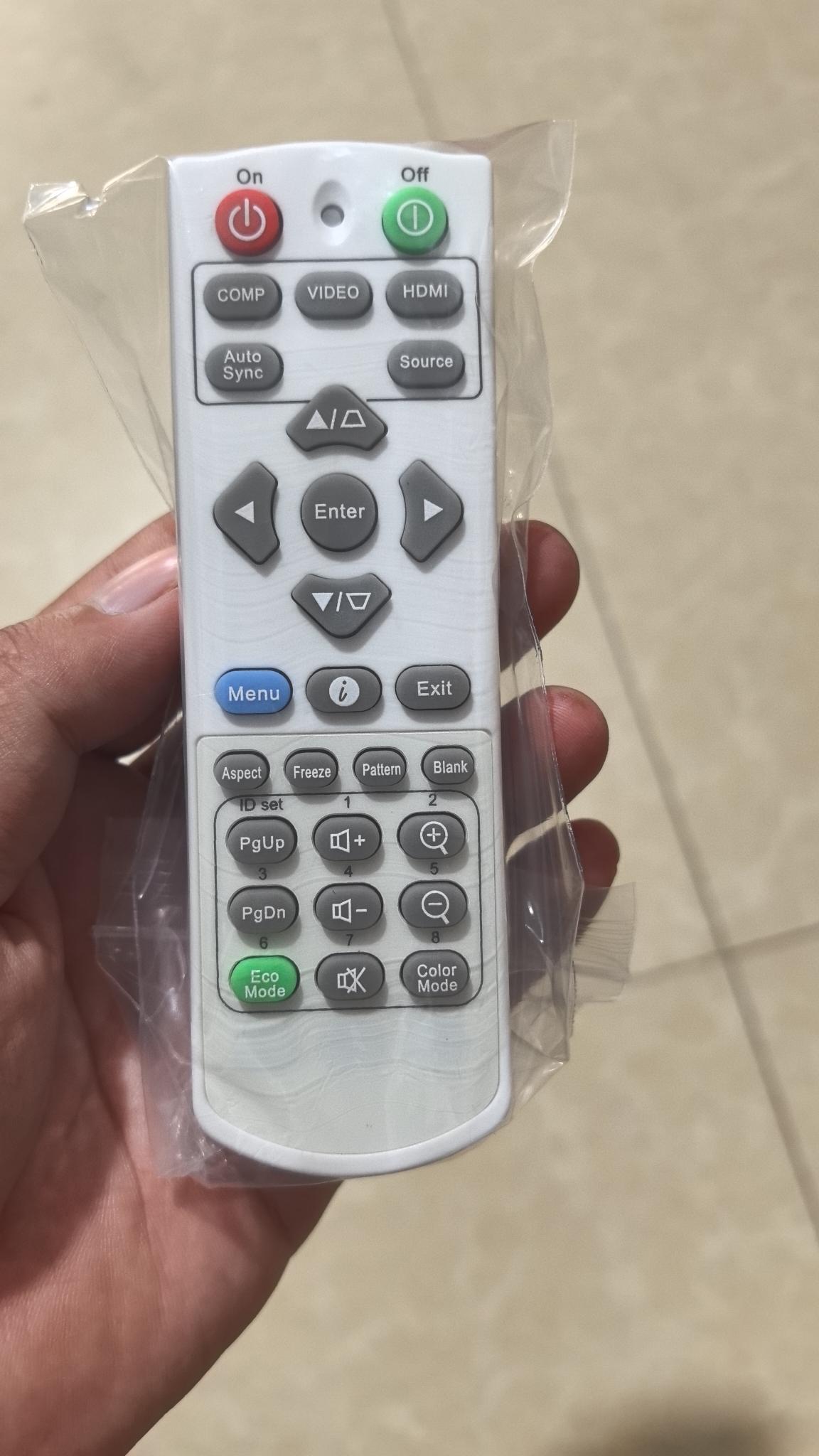 优派投影仪遥控器PX701-4K Pro PJB706K PX748-4K TB3516 TB4024