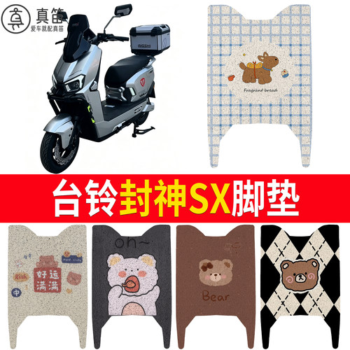 【台铃封神SX】适用脚垫