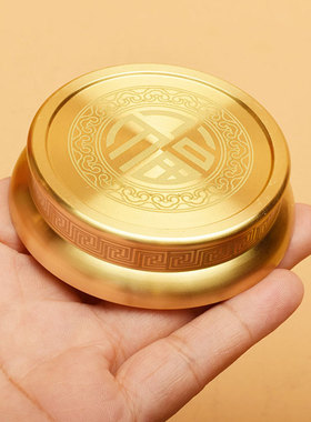 黄铜底座家居创意摆件中式办公室客厅家用节庆礼品摆设