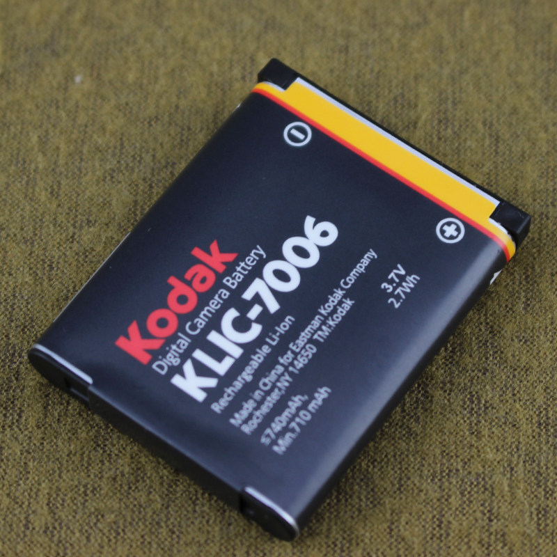 KODAK 디지털 카메라 M873 M883 MD30 M530 M532 M550 KLIC-7006 배터리에 적합