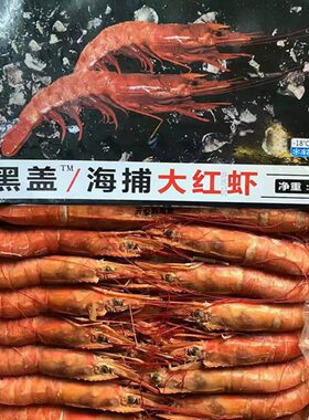 阿根廷红虾L1或L2规格2kg船冻虾