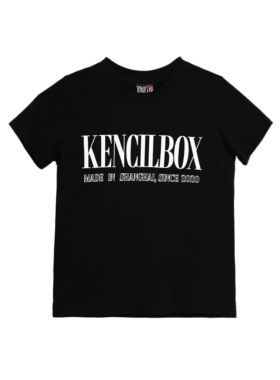 KencilBox千笔盒子嘻哈爵士原创设计黑色女生基础款短袖t恤